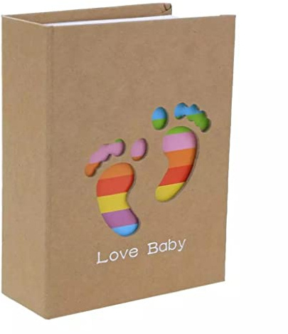 Album fotografico tascabile da 15,2 cm, 100 pagine, per gli amanti del matrimonio, ricordi, fai da te, libro (colore: colore 5, dimensioni: 16,5 x 12 x 5 cm)