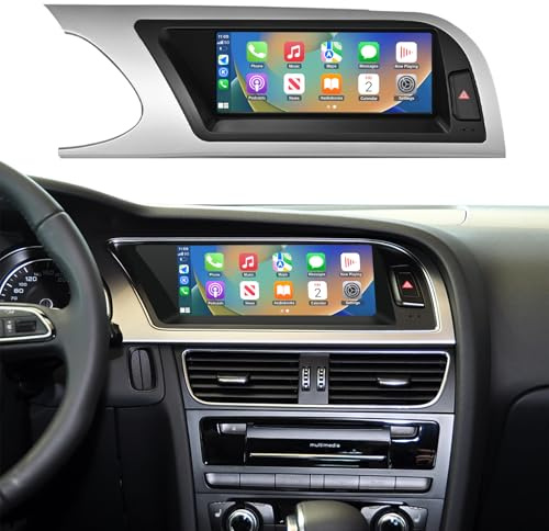 Road Top Autoradio CarPlay 8,9 per Audi A5 con 3GMMI 2009-2015 | Schermo Touchscreen Linux HD IPS, CarPlay senza fili, Android Auto, MirrorLink, Navigazione, Autoradio Bluetooth