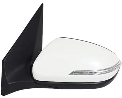 Specchietti Esterni Completi Per Hyundai I20 2016 2017 Specchietto Retrovisore Auto Lente Riscaldante Indicatori Di Direzione Pieghevole Elettrica Auto(K White 6 pin Left)