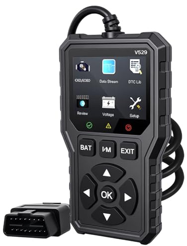 OBD2 Diagnosegerät OBD Auto Diagnose,Motor Fehlerauslesegerät Lesegerät,OBD-II Diagnosewerkzeuge für alle Fahrzeuge,KFZ Auslesegerät Deutsch für BMW VW Mercedes Audi Alle OBDII Fahrzeugen