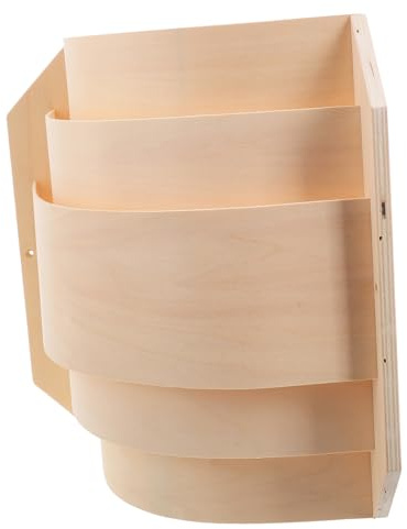 TOBBOMEY Pantalla De Lámpara De Madera Delgada Para Sauna Esquina, Resistente a Altas Temperaturas, Diseño Translúcido, Protector Decorativo Para Habitación De Vapor, Accesorio Práctico Para Sauna