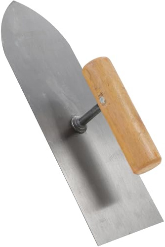 MUCKLILY Stainless Steel Concrete Trowel Hand Tool for Masonry and Wall Building Efficient Plastering and Joint Filling Trowel for Construction Carpentry and DIY Repairs