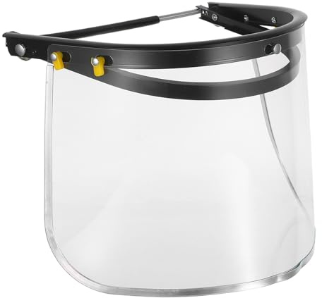 Toddmomy De Soldadura Transparente Visera Para Casco De Pantalla Para Soldar Esmerilar Y Pulir Accesorio Ligero Contra Chispas Y Salpicaduras