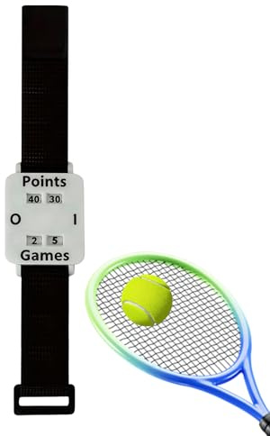 Generiskt tennis-Score-Keeper-armband – justerbar handledskoreboard-räknare för vuxna, poängpenna av harts för sportspel | cornhole – platstillbehör