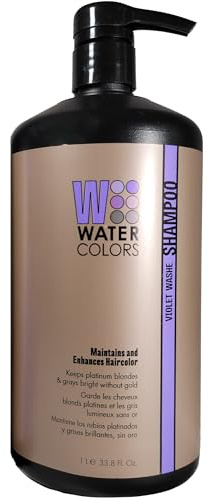 Watercolors Color Depositing Sulfate & Paraben Free Shampoo, Maintains & Enhances Haircolor - Violet Washe 33.8 oz