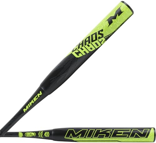 Miken | Chaos Slowpitch Softball Bat | All-Association | XL Endload | 14” Barrel | 28 oz.