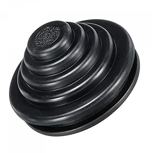 sourcing map Rubber Grommet Mount Hole 25 mm Conical for Wire Protection of Thick Plate, Pack of 12