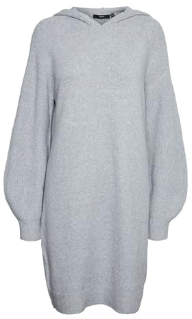 VERO MODA VMDOFFY Hoodie LS Short Dress GA NOOS