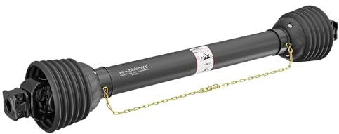 WilTec PTO Shaft T8 Drive Shaft 850-935mm 1240Nm 540rpm, 110kW (150hp), 2x1 3/8 6teeth Tractor Attachment