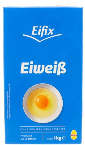 Eifix - Eiweiß flüssig hergestellt aus ca. 30 Eiern 1 kg Packung
