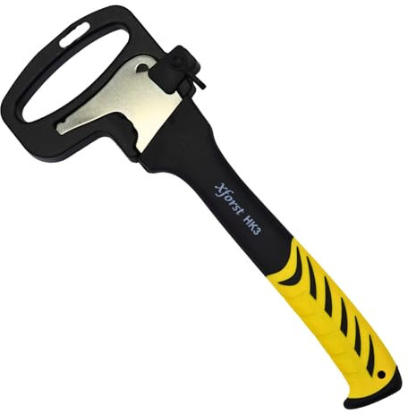 Xforst Sappie HK3-32 cm - Gehärtete Stahlklinge & Glasfaserverstärkter Kunststoffgriff - Inklusive Schutzabdeckung