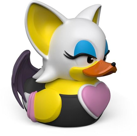 TUBBZ Erstausgabe Rouge Die Fledermaus Sammelfigur aus Vinylgummi - Offizielles Sonic Der Hedgehog-Merchandise - SEGA Fernseher, Filme & Videospiele