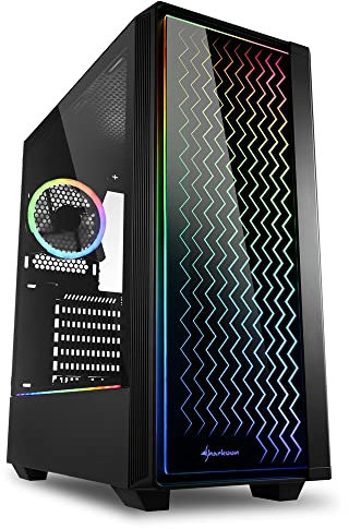 PC Gaming Hydra - Ryzen 7 5700X (8 Core 16 Thread 4,60 GHz) - RTX 5060 da 8GB - SSd M.2 NVMe 1 TB - Ram 16 GB - Raffr. a Liquido - Win.11 Pro - Wifi - Computer Desktop Assemblato Fisso da Gioco