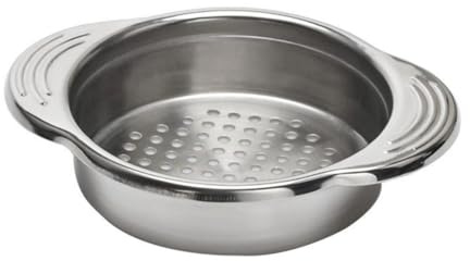VINTORKY Stainless Steel Food Can Strainer Stainless Steel Sieve for Draining Tuna Beans Vegetables Essential Kitchen Tool for Efficient Liquid Extraction