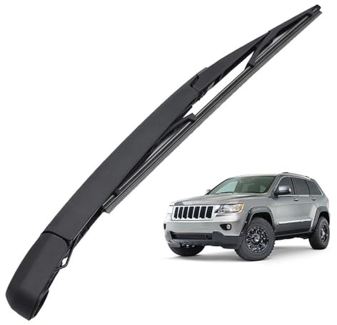 Set of Upgrade Escobilla limpiaparabrisas para Jeep Grand Cherokee 2011–2020, Escobilla con hoja plana，Limpiador de caucho natural para todas las estaciones.