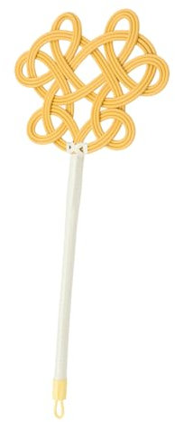 TIDTALEO Long Handle Quilt Dust Remover Carpet Duster Imitation Rattan Material Blanket Dust Cleaning Tool for Home Use