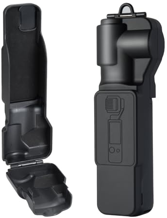 UTEBIT Schutzhülle für DJI Osmo Pocket 3, Gimbal-Objektivschutzabdeckung & Aufbewahrungsbox mit weicher Innenseite, Anti-Fall Handheld Kamera Objektiv Screen Protector für DJI Pocket 3 Zubehör