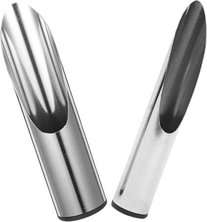 SHINEOFI Lot de 2 Pelles de Jardin en Acier Inoxydable Petite Truelle à Main Multifonction Pelle à Seau pour Rempotage et Plantation Outil de Jardinage pour Terreau et Pots Ergonomique