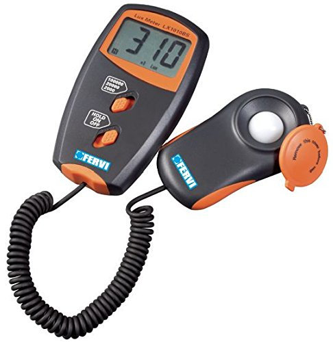 LUXMETRO DIGITALE MISURATORE DI LUMINOSITà KENNON FERVI L014 LUX ESPOSIMETRO LUXOMETER