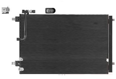 VAN WEZEL 03005389 Klimakondensator Klimaanlage Auto mit Trockner 4H0260403K 4H0260403D