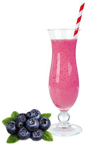 Heidelbeer Molkepulver Luxofit mit L-Carnitin Protein angereichert Wellnessdrink Aspartamfrei Molke (Heidelbeer, 1 kg)