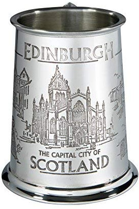 Wentworth Pewter - 1 Pint Edinburgh Bierkrug aus Zinn.