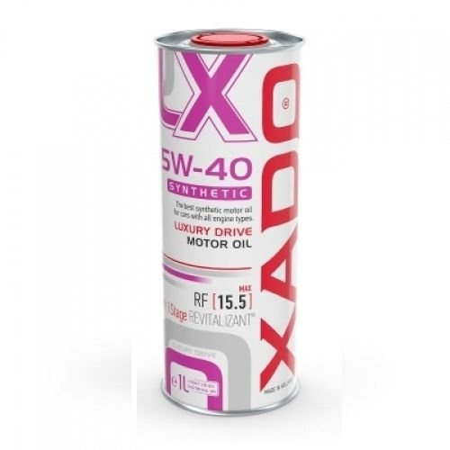 XADO Motor-Öl 5W-40 Synthetisch - Luxury Drive mit 1 Stage Revitalizant Additiv - 1 Liter
