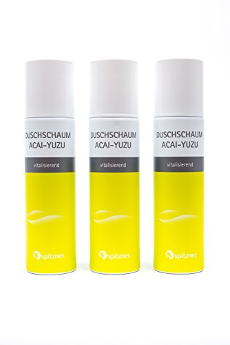 Spitzner Duschschaum Lebensfreude 3x150ml Vorteilspack | Wellness-Dusche | sanft reinigender Schaum | dermatologisch getestet, vegan und hautverträglich | ausgleichend