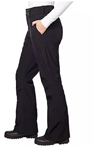 Gerry Womens Ski Pants Insulated Water Resistant Fleece Lined Womens Snow Pants Black XSmall