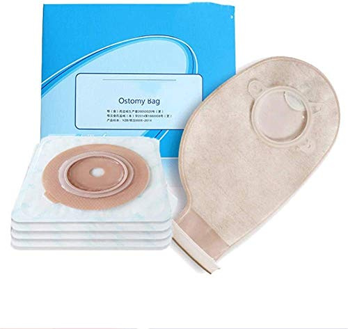 Zweiteiliges System Stomabeutel und Chassis, entleerbarer Kolostomie-Ileostomiebeutel, passgenau, 0,59 bis 1,77 Zoll Stoma, Herniengürtel (Size : Bag Body) (Chassis)
