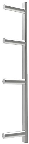 GONCBKVN Wandmontierter Hantelscheibenhalter aus Edelstahl für 2-Zoll-Olympia-Hantelscheiben, Hantelscheiben-Aufbewahrungs-Wandhalterung, für Heim-Fitnessstudio (Color : Silver, Size : 4 Layer)