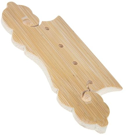 Toyvian 3stücke Professionelle Handgemachte Pipa-brücke Pipa-zubehörteile Für Leichte Und Praktische Brücke Für Lute-austausch