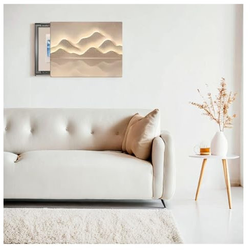 ZLYWE Electric Meter Box Decorative Painting, Creative Detachable Meter Box Cover, Modern Simple Distribution Box Hanging Painting, Wall Hanging Painting (70x50cm)