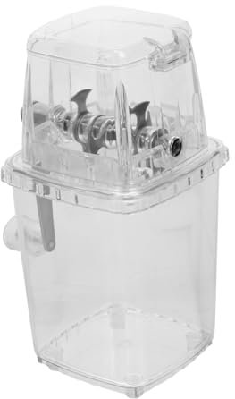 DOITOOL Ice Grinder Machine Manual Ice Crusher Portable for Drinks Compact Lightweight