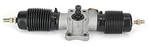 Fafeims Pastilla de Engranajes de Eje de Dirección Asistida de Acero Inoxidable, Eje de Engranaje de Dirección de 360 ​​mm para Bicicleta de Bricolaje a ATV UTV, Hecho de Material Premium, Vida útil