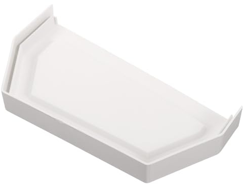 SAFIGLE PVC Tappo Terminale per Grondaia da Accessorio per Pluviale e Resistente Tappo di Chiusura per Scarico Grondaia Antiblocco Detriti per Impianto di Drenaggio Esterno