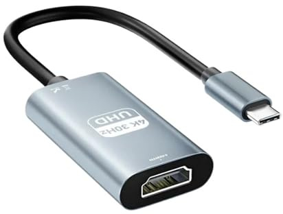 LOKLNEYK Adaptador USB-C A HDMI 8K USB 3.1 – Convertidor De Tipo C A HDMI, Compatible con MacBook/Chromebook/Samsung/Xiaomi/HDTV(8K60Hz 80327)