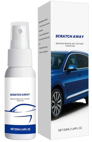 Nudorpn Dissolvant pour rayures dans la peinture de voiture – 50 ml de polissage rénovateur | éliminateur de rayures pour véhicules, pour enlever les tourbillons de détail, jantes en métal, roue