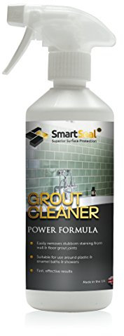 Smartseal Grout Cleaner - Fast Effective Safe Tile Grout Cleaner Remove Stains From Wall And Floor Tile Grout - Perfect Grouts Reviver Suitable For Bathrooms & Kitchens - 500ml