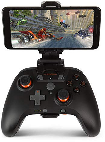 PowerA MOGA XP5-X Plus Bluetooth Controller for Mobile And Cloud Gaming On Android And PC, Gamepad, Phone Clip, Gaming Controller