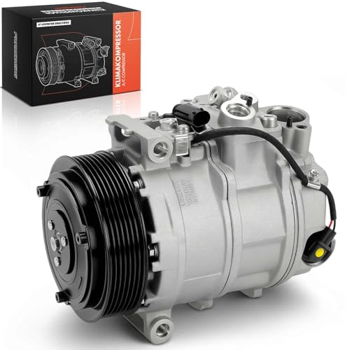 Frankberg Klimaanlagen Kompressor mit Kupplung Benzin ACP784000P | Kompatibel mit C-Klasse T-Model S203, E-Klasse T-Model S211, E-Klasse W212, E-Klasse W211, C-Klasse T-Model S204