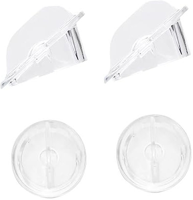 HOLIDYOYO 4pcs Pepper Mill Lids Acrylic Covers for Pepper Mill Container Kitchen Accessory for Protection