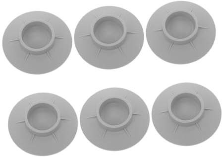 NUOBESTY 6pcs Washer Pad Washing Machine Vibration Absorber Mats Drum Washer Stabilizer for Floor Protection