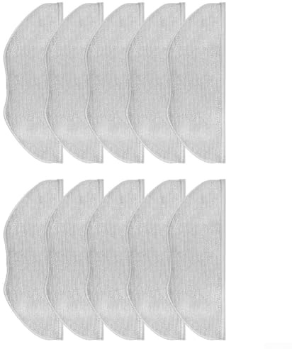 Zeroupshop Paquete de 4 almohadillas de microfibra de repuesto compatibles con LG CordZero R3-Prime Robot aspirador accesorios para una limpieza eficaz en suelos laminados de baldosas de madera