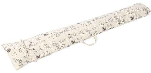 PRETYZOOM Tragbare Guzheng Tasche aus Baumwolle und Leinen Leichter Guqin Beutel mit Feiner Verarbeitung für Outdoor Auftritte und Praktische Instrumentenaufbewahrung