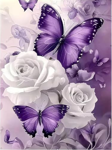 cdsnxore Butterfly Diamond Art Painting Kits for Adults (362)