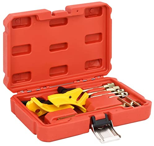 LoogCape Renault Opel Volvo Mitsubishi Chrysler Engine Adjustment Tool Set with Heavy Duty Case 6 Piece Repair and Maintenance Kit for Car Workshop Garage Professional DIY