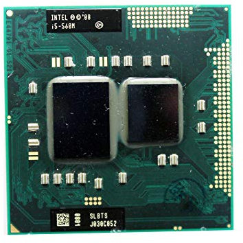 Intel Core i5-560M SLBTS 2.66GHz 3MB Dual-core CPU mobile Socket G1 988-pin (rinnovato)