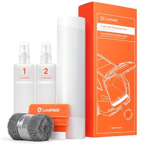 Luxshield Pellicola Protettiva per Bordo di Carico per VW Taigo CS I 2021-2025 - Protezione Paraurti, antigraffio, per vernice - Trasparente