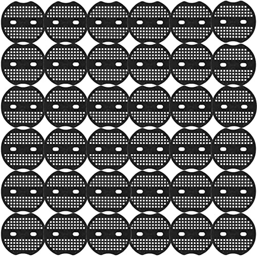 TorSor 60 Pack Landscape Staples Gasket Replacement Plastic Anti-Ripping Washer Fixing Pads for Landscape Staples Pins Ground Cover Stakes Weed Barrier Landscape Fabric Weed Control Woven Garden Cloth